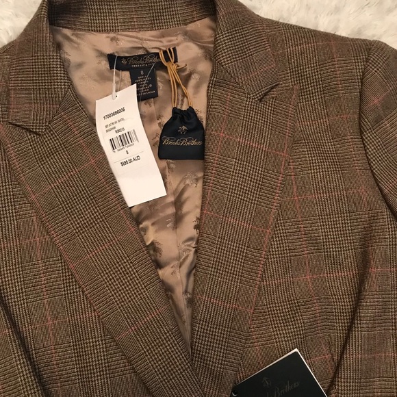 brooks jackets womens brown